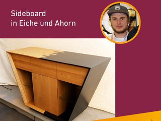 Die Gute Form 2024: Michel Seifert, Sideboard in Eiche und Ahorn