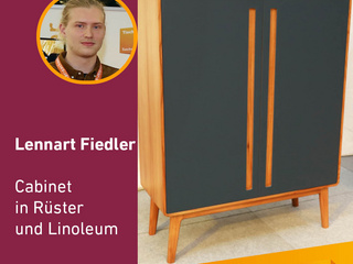 Die Gute Form 2024: Lennart Fiedler, Cabinet in Rüster und Linoleum