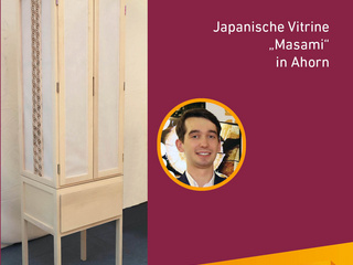 Die Gute Form 2024: Simon von Ameln, Japanische Vitrine "Masami" in Ahorn